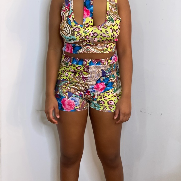 Multi Print & Color 3 Piece Outfit - Picture 6 of 7